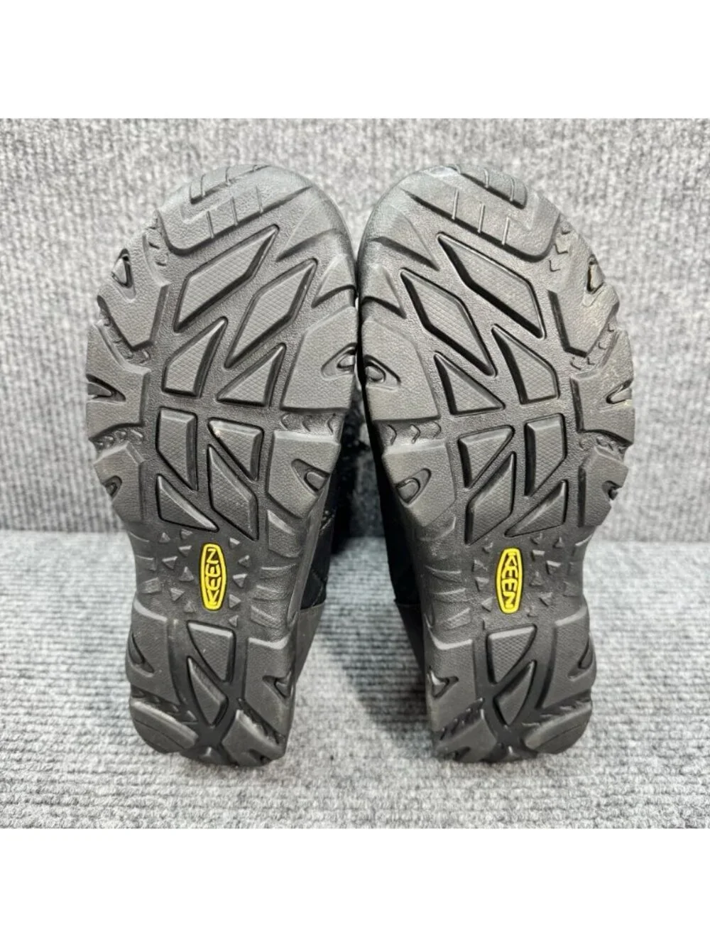 Keen Dry Burlington Boots Womens 10 Black Insulated Snow Mid Calf Quilted Zip